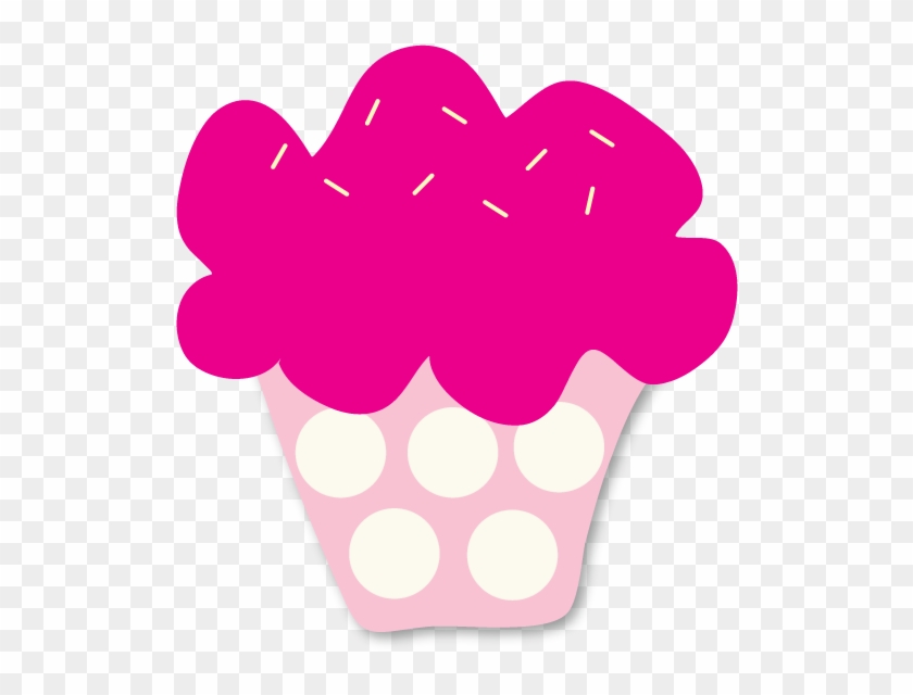 Happy Birthday Cupcake Clipart - Happy Birthday Pink Clipart #71271