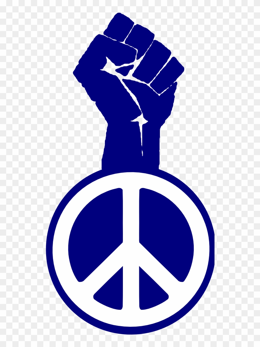 Fight The Power Occupy Wall Street Peace Fist Groovy - Symbols For Cesar Chavez #71380