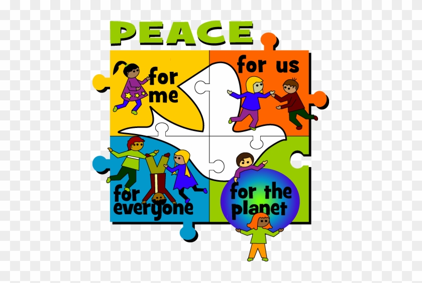 Peace Dove Clipart Child Peace - School Day Of Non Violence And Peace #71441