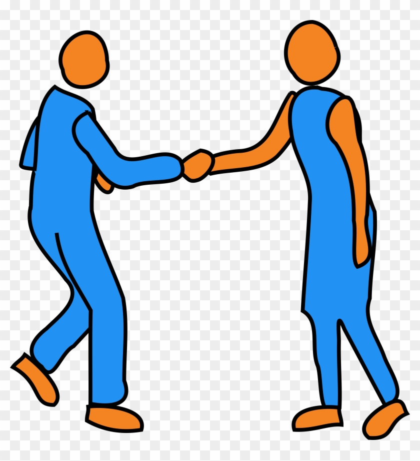 Peace Clip Art Download - People Shaking Hands Clip Art #71443
