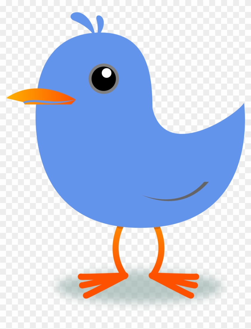 Peace Dove Bird Twitter Colour Color Cornflower Blue - Dicky Bird Clip Art #71446