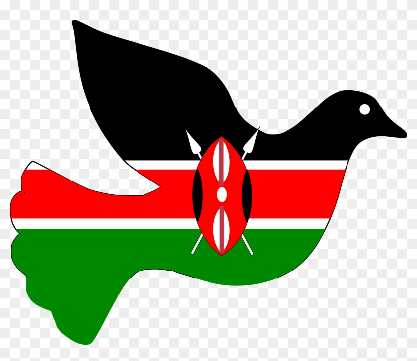Kenya Clipart - Peace Kenya Png #71477