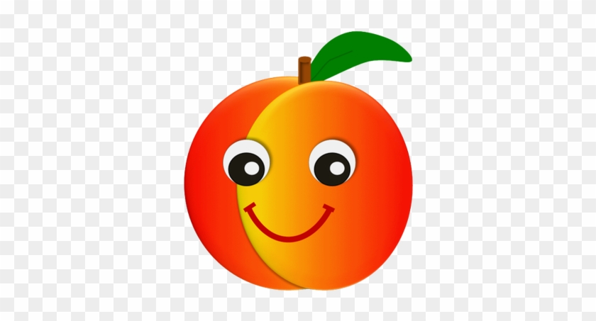 Cute - Cute Peach Clipart Png #71507