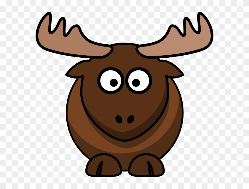 Free Cute Moose Clip Art - Cartoon Moose #71514