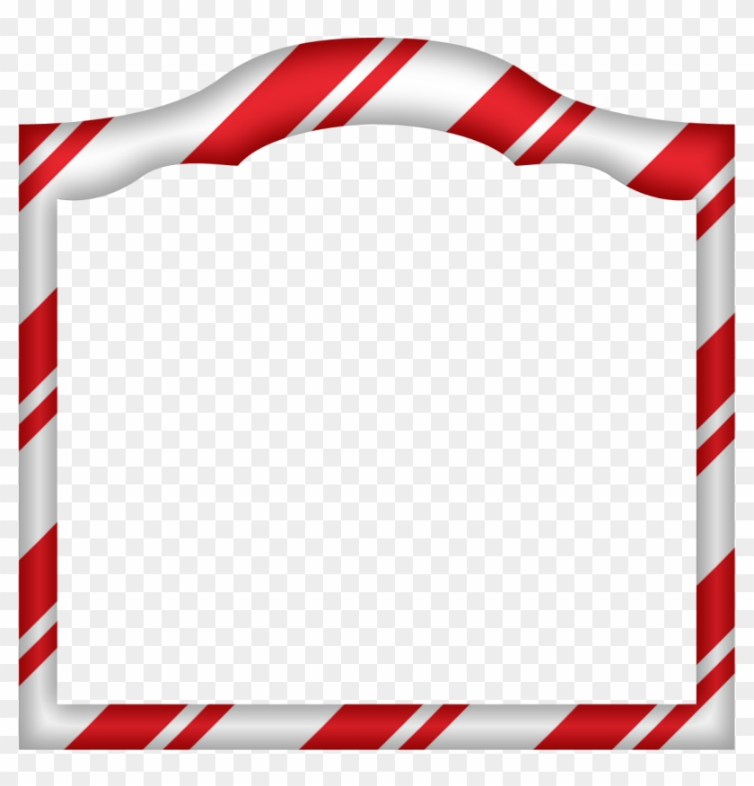 christmas candy border clipart