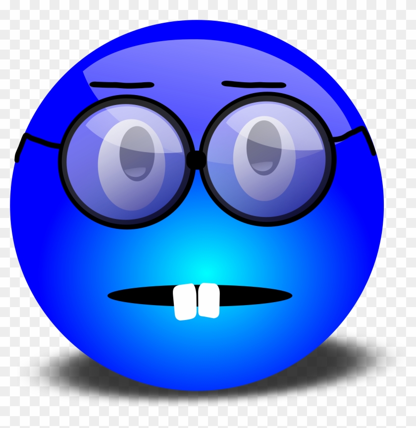 Clipart Man With Sunglasses On - Smiling Face With Glasses Clipart #71679