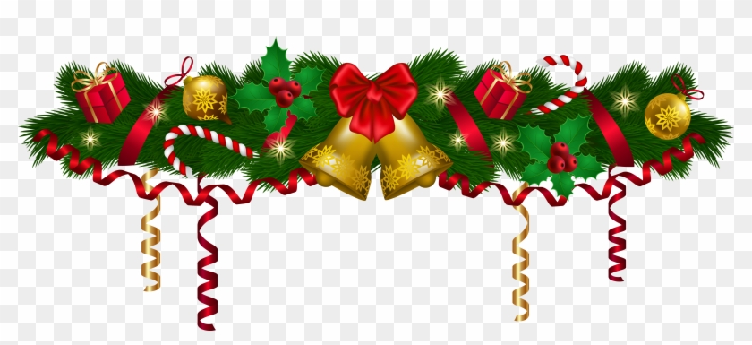 Christmas Deco Garland Png Clip Art Image - Garland .png #71792