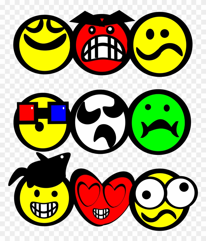 Smiley Face Clipart, Vector Clip Art Online, Royalty - Gambar Kartun Smile Keren #71815