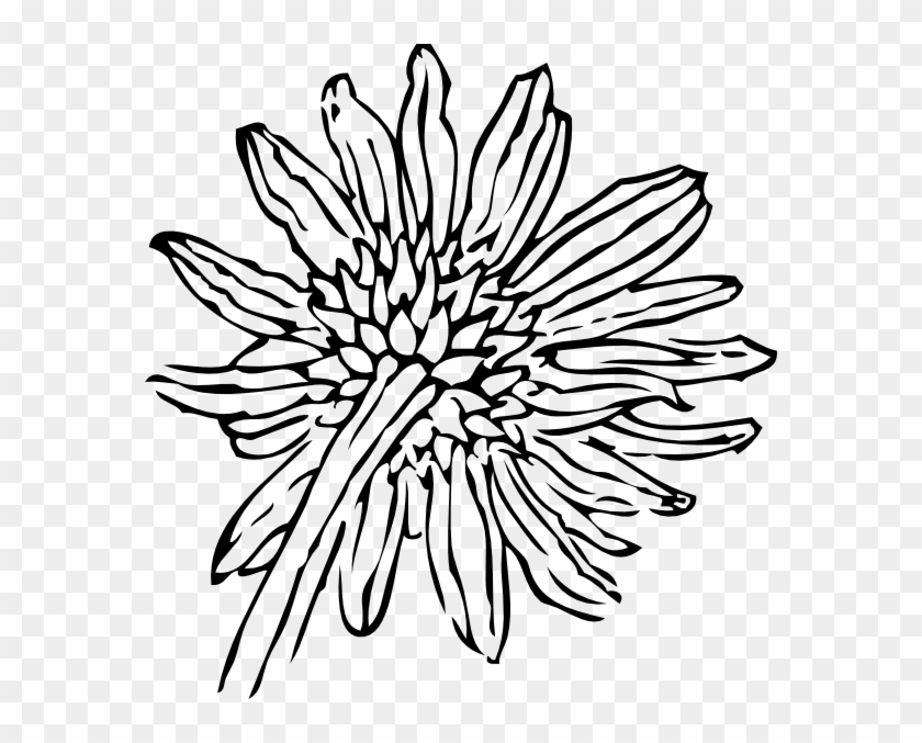 Sunflower Black And White Sunflowers Clipart Black - Sunflower Clip Art #71960