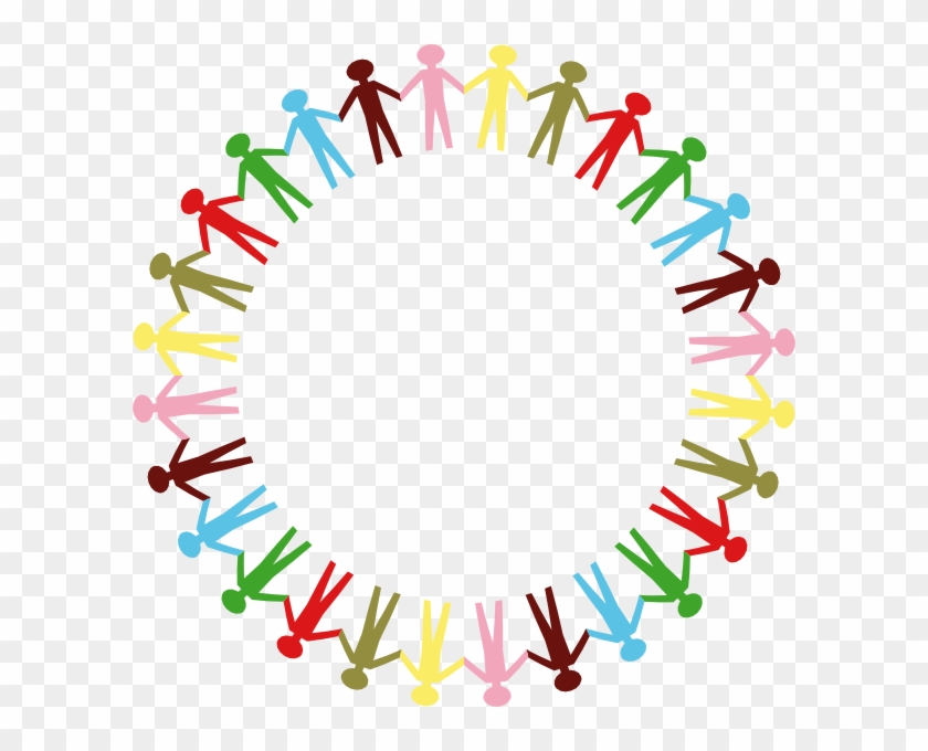 Clipart Of Unity Clip Art At Clker Com Vector Online - Circle Of People Holding Hands #72006