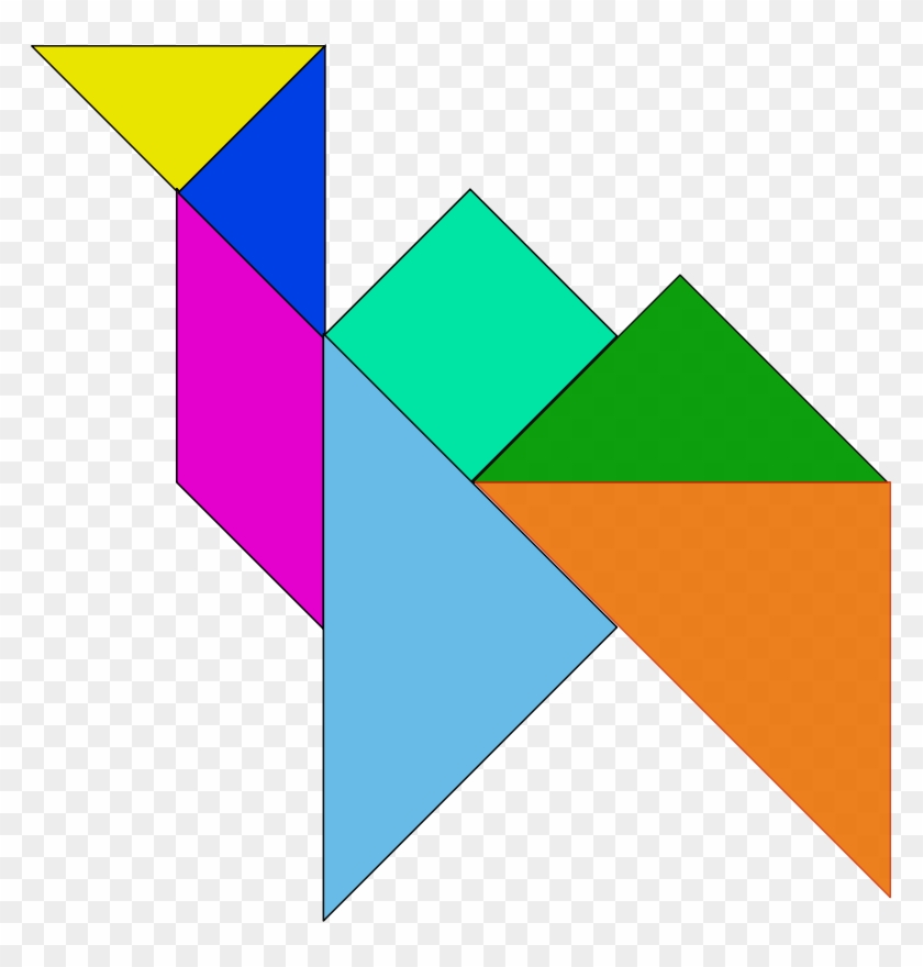 Tangram De Un Camello #72166