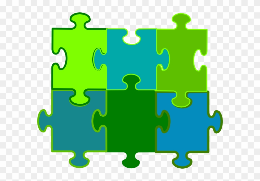 6 Puzzle Pieces Png #72289