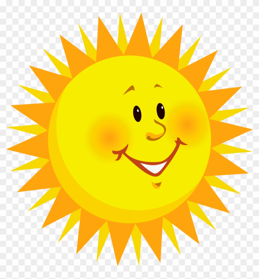 Transparent Smiling Sun Png Clipart Picture - Fda Coffee #72447