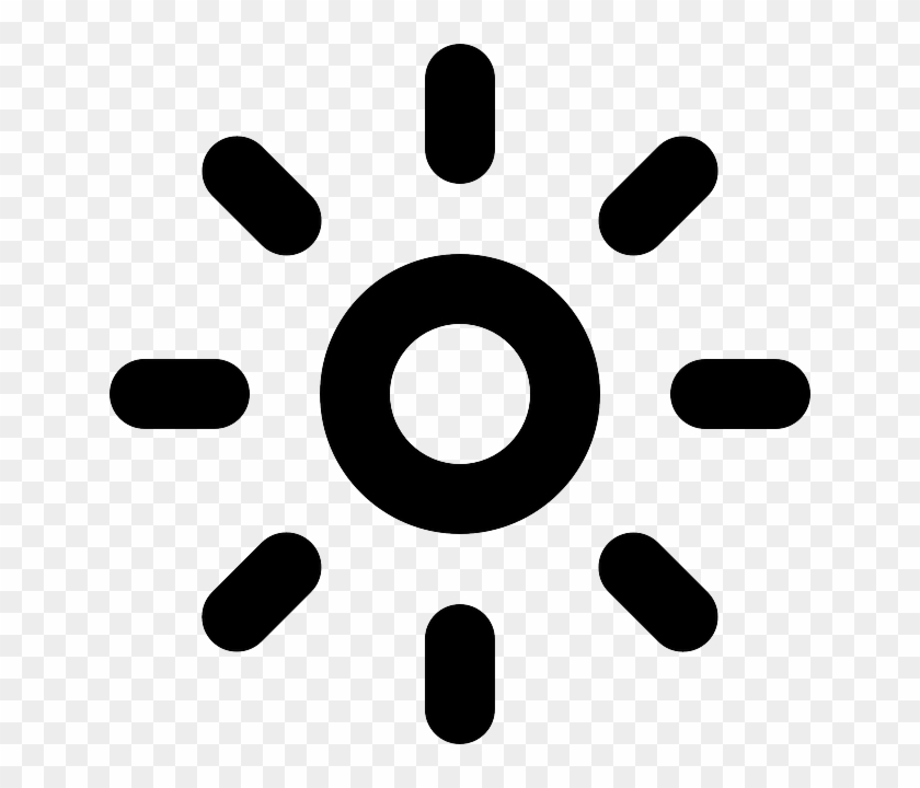Sun, Sunshine, Weather, Sunny, Pictogram - Add New #72460