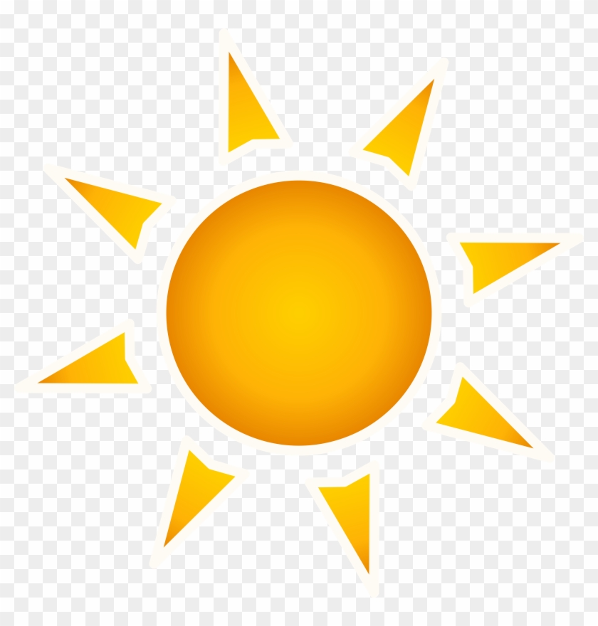 Clipart - Sun - Sole - Sun With Rays Clipart #72526