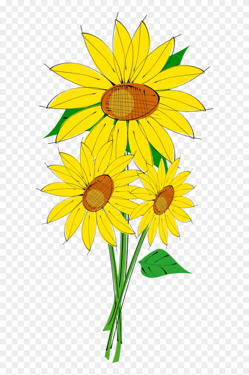 Sunflower Clipart - Sun Flowers Clip Art #72534