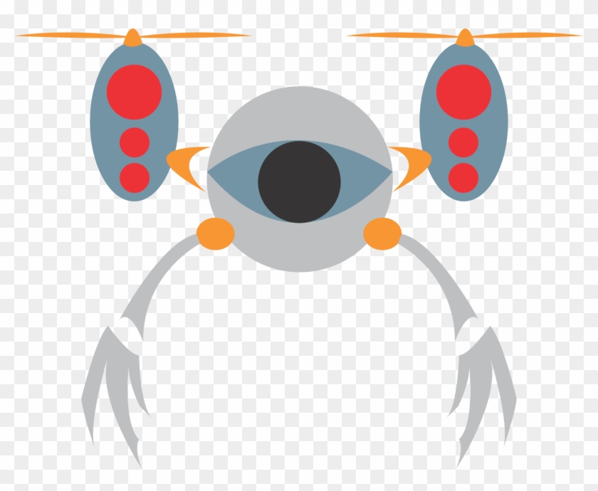 Robot 1 2 Geometry Clipartist - Flying Robot Clipart #72547