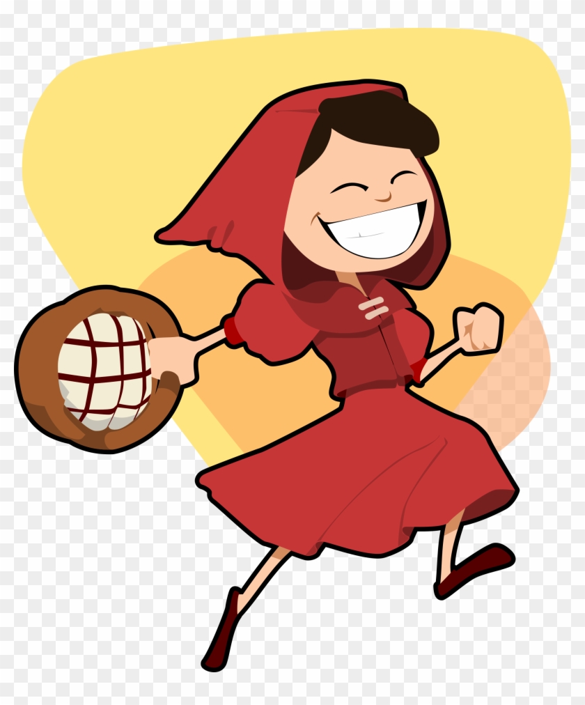 Big Image - Little Red Riding Hood Happy #72619