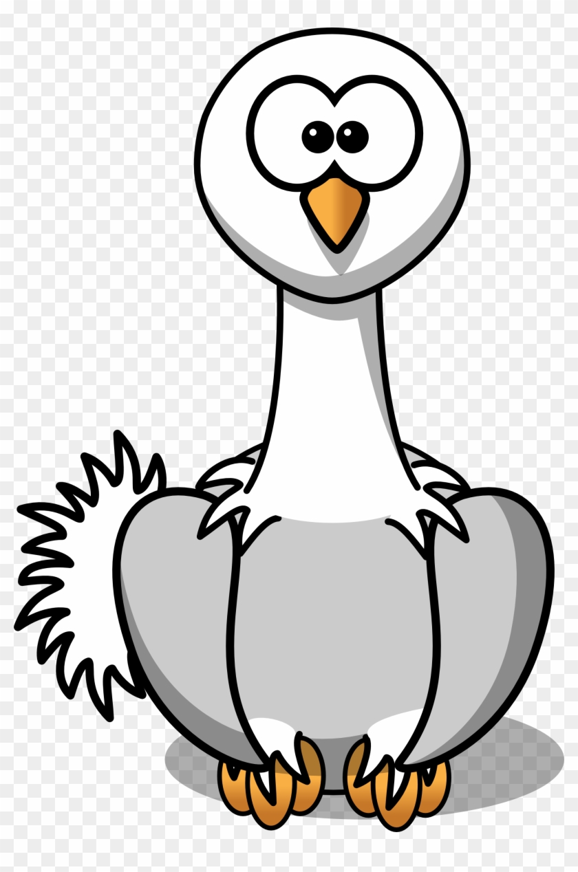Ostrich Clipart - Cartoon Clip Art Animals #72705