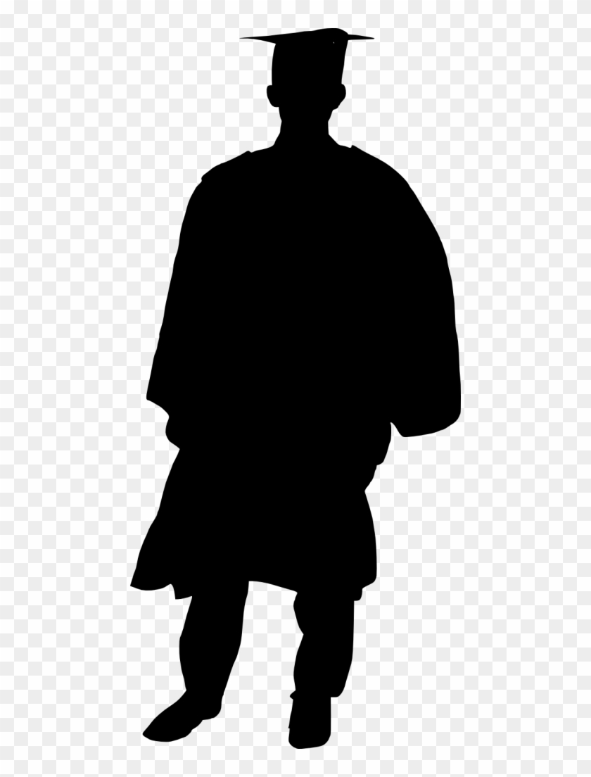 539 × 1500 Px - Graduate Silhouette Transparent Background #72730