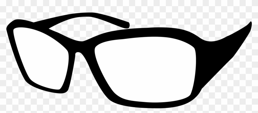 Spectacles Clipart Black And White - Glasses #72831