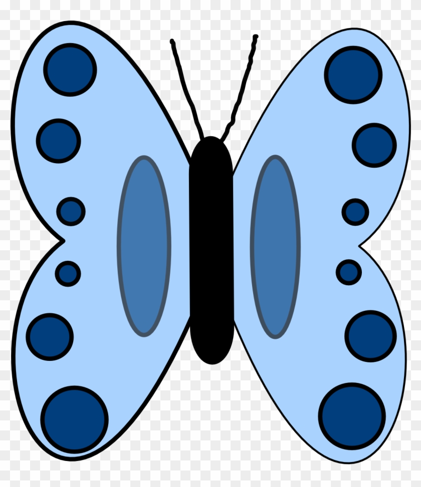 Blue Butterfly 555px - Butterfly #72860