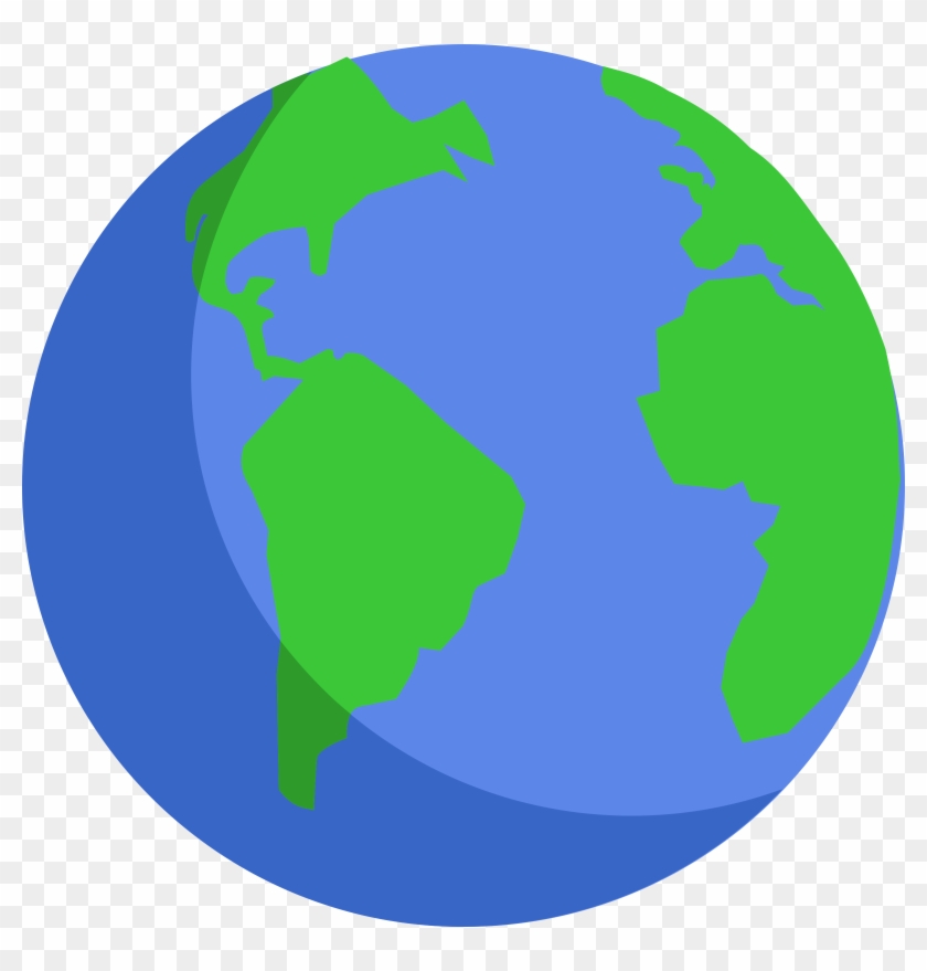 Clip Art - Simple Picture Of Earth #72911