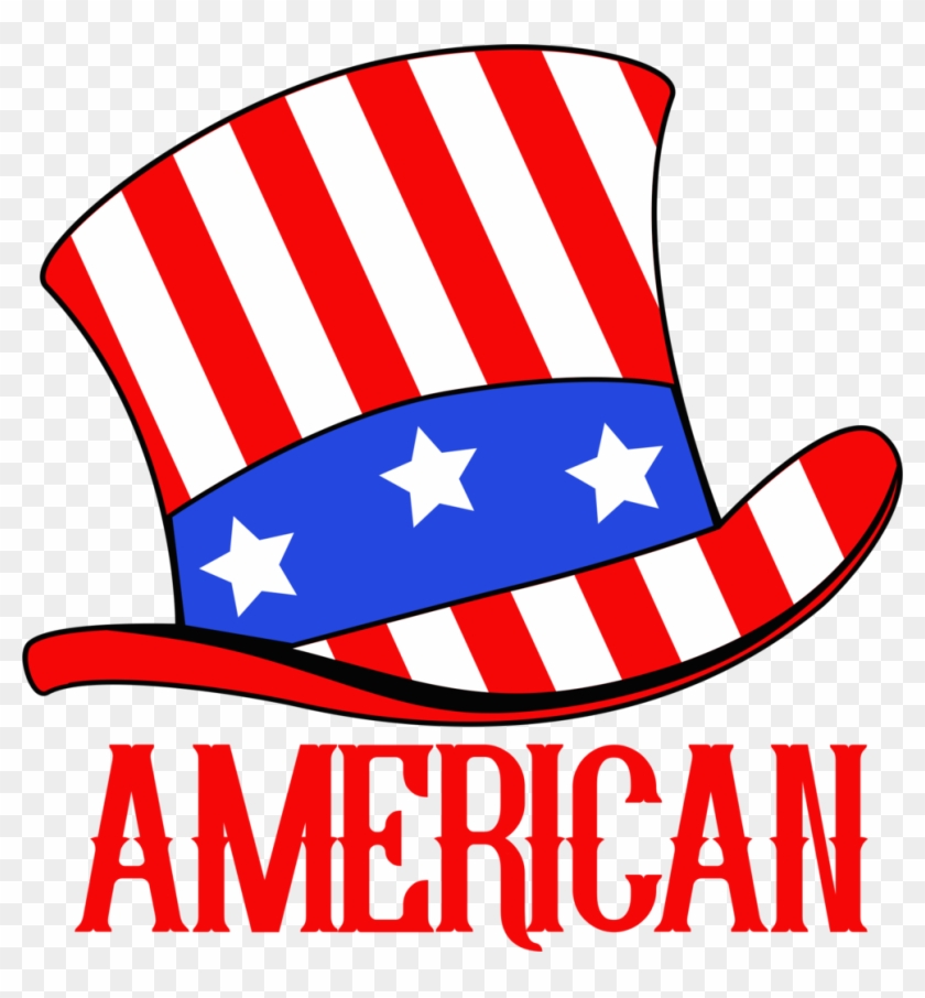 American Uncle Sam Hat - Lustiges 4. Des Flachmann #73077