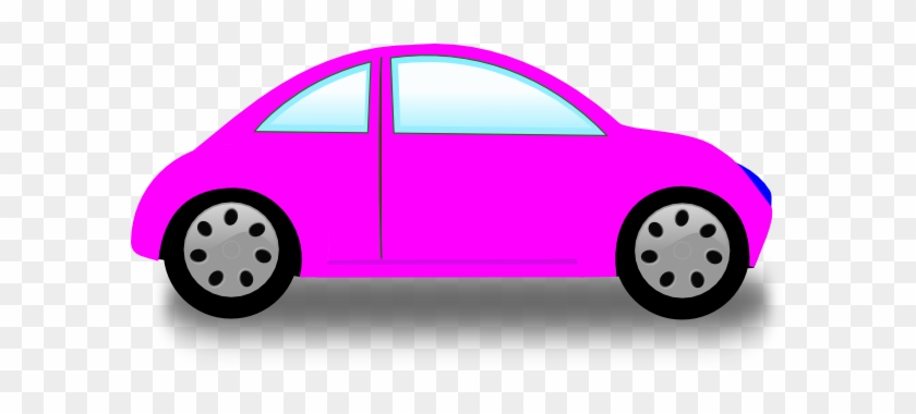 Pink Car Clip Art At Clker Vector Clip Art - Car Clip Art #73086