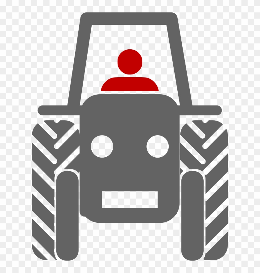 Agricultural Clip Art Download - Tractor Icon #73179