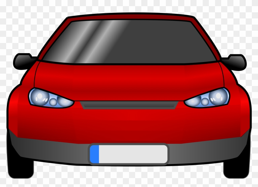 Car Front Clip Art At Clker Com Vector Online Royalty - Car Cartoon Front View #73198