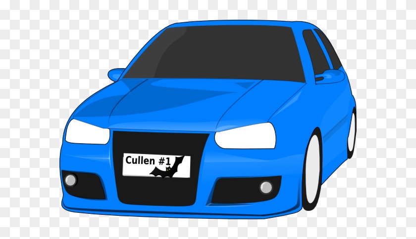 Blue Car Clip Art At Clker - Car Clip Art Blue #73201