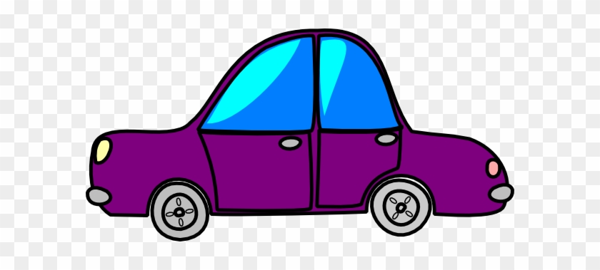 Car Purple Cartoon Transport Clip Art - Car Clip Art #73212