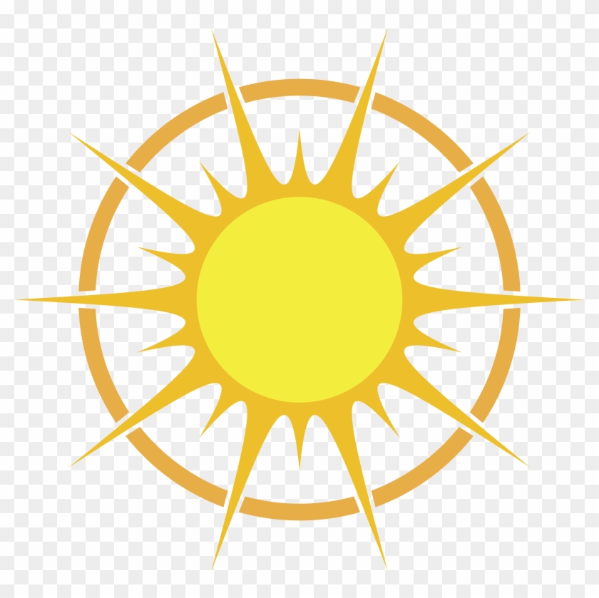 Free Clipart Of A Summer Sun - Globe Icon Png White #73235