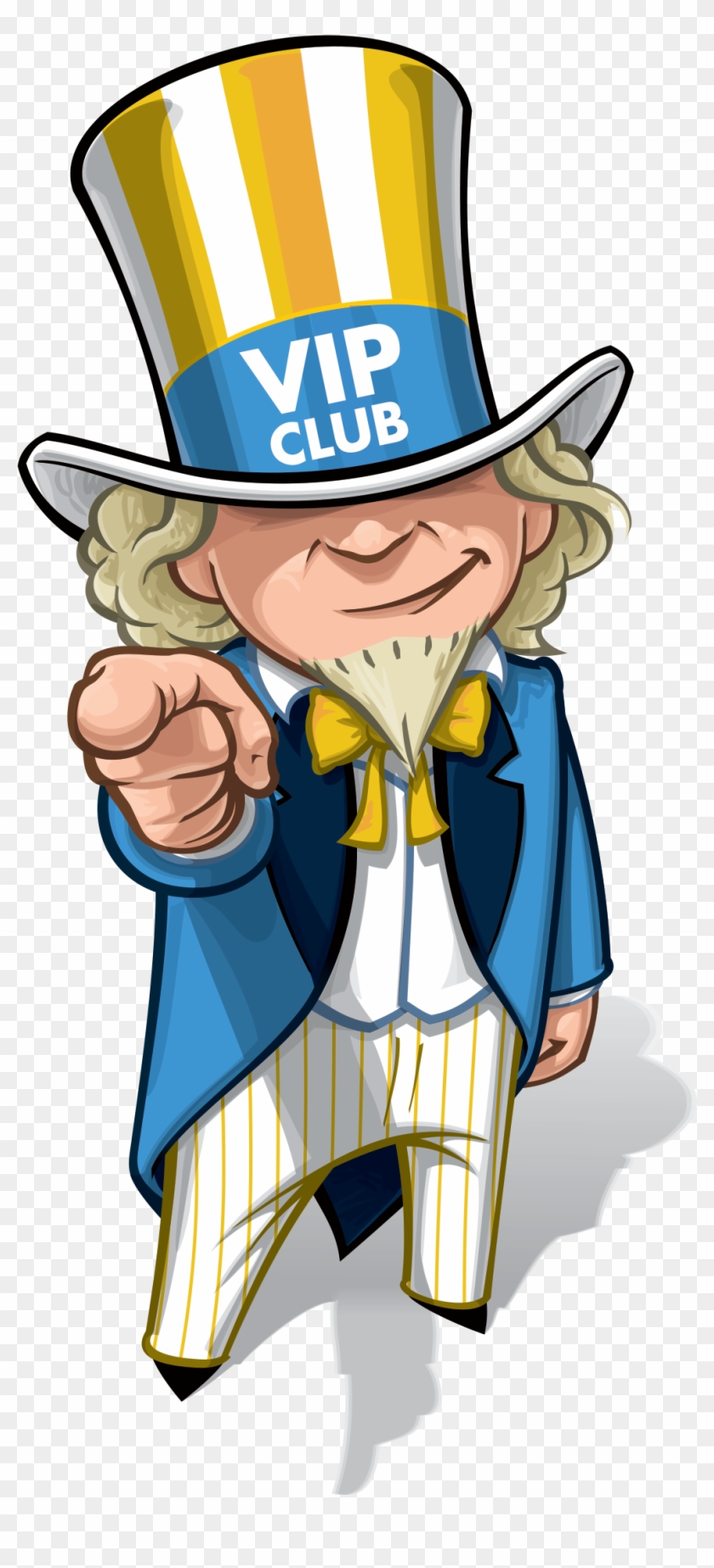 Uncle Sam - Cartoon Uncle Sam I Want You - Free Transparent PNG Clipart  Images Download