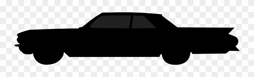 Old Car Silhouette Clip Art - Silhouettes Of A Car #73284