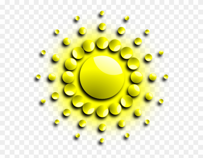 With Spherical Sunrays - Sacred Sun Shower Curtain #73355