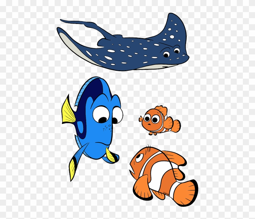 Ray Clipart Group - Finding Dory Mr Ray Coloring #73489