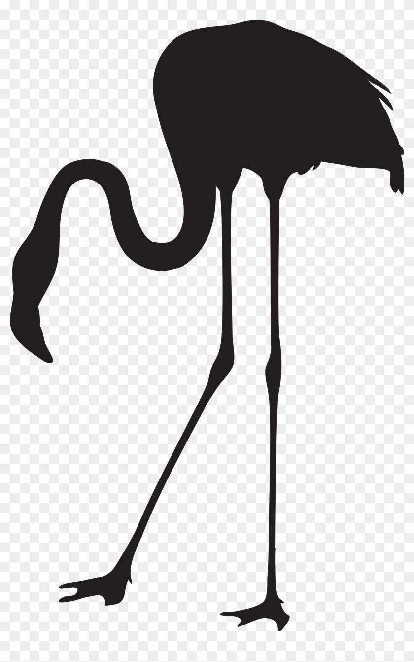 Flamingo Silhouette Png Transparent Clip Art Imageu200b - Flamingo Silhouette Png #73515