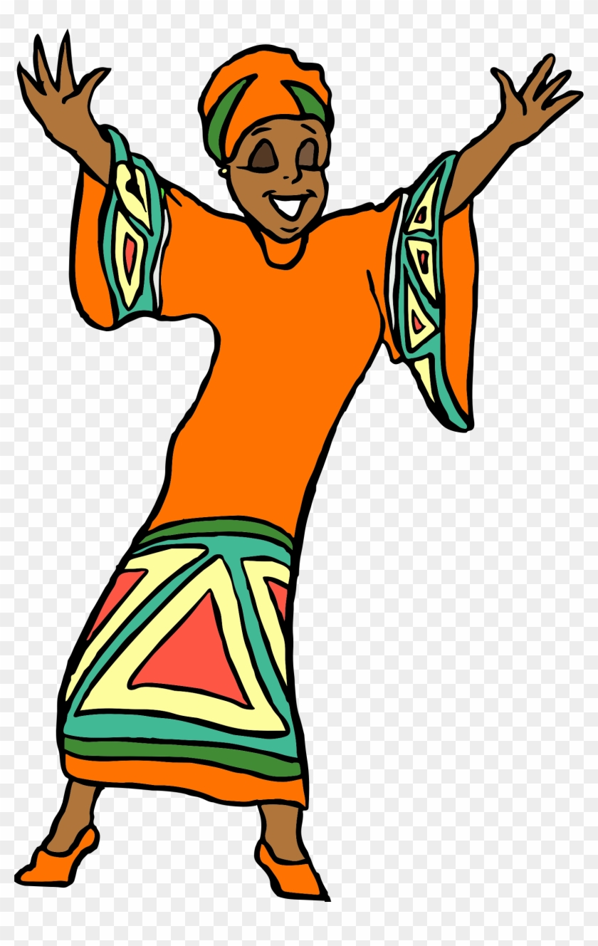 African Woman Traditional Africa Clip Art - Kwanzaa Clip Art Gifs #73547