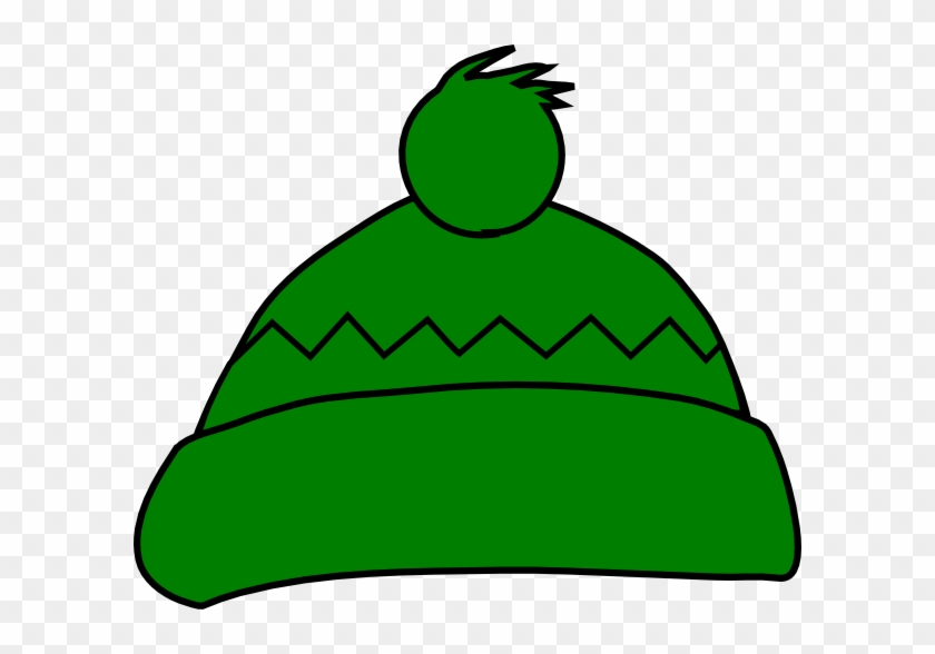Winter Hat Clipart - Green Winter Hat Clipart #73589