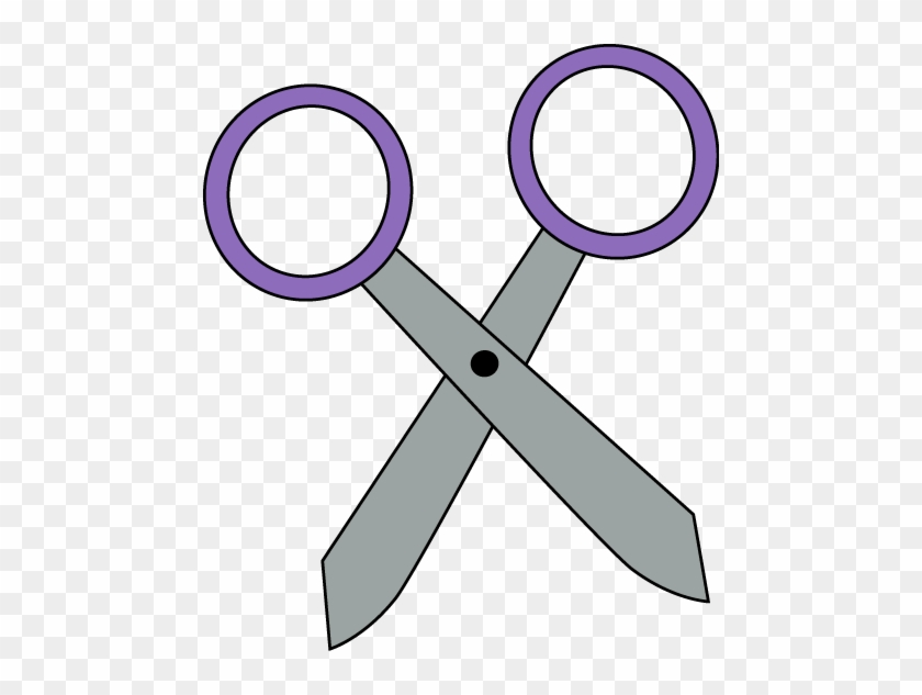 Fun Clipart Scissors - Scissors Purple Png #73680