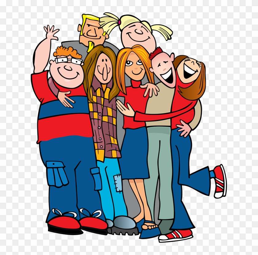 Group Hug Clipart - Group Hug Clipart #73725