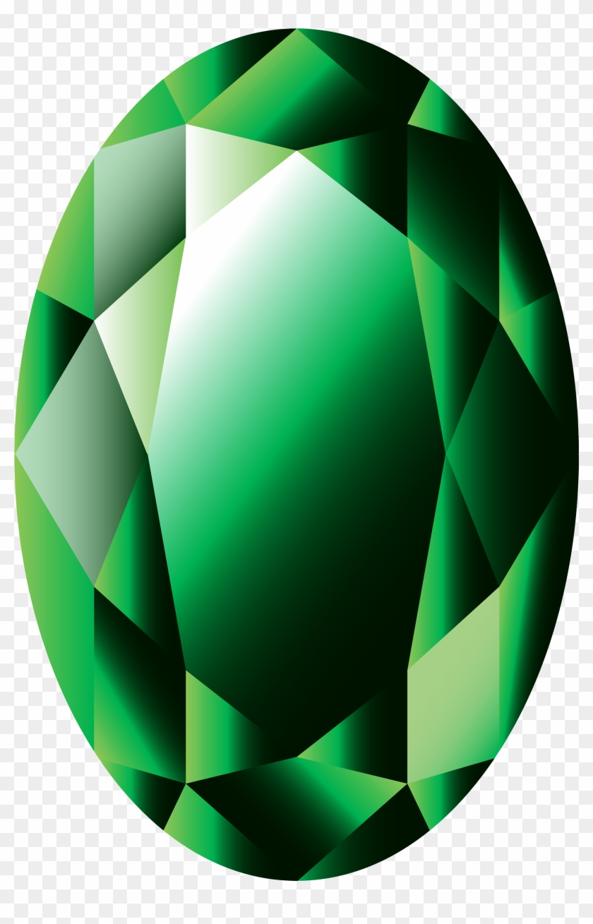Oval Emerald Png Clipart - Oval Emerald Png Clipart #73731