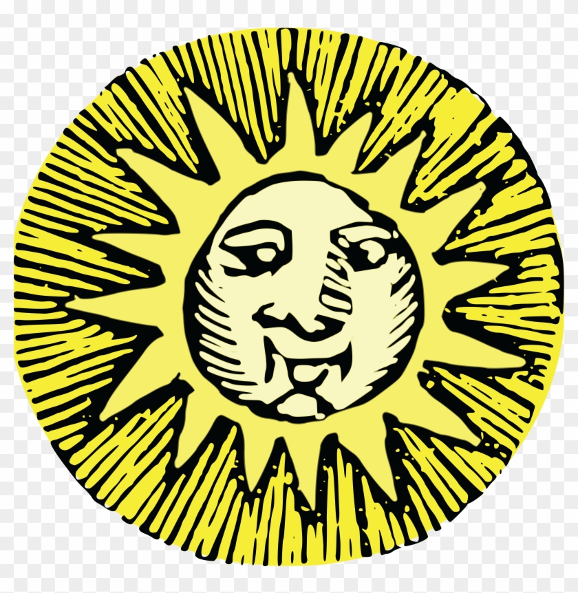 Free Clipart Of A Sun With A Face - Let The Sun Shine Magnets #73824