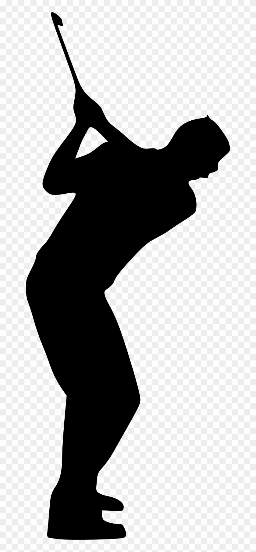 Sun Silhouette Vector - Golfer Silhouette Png #73834