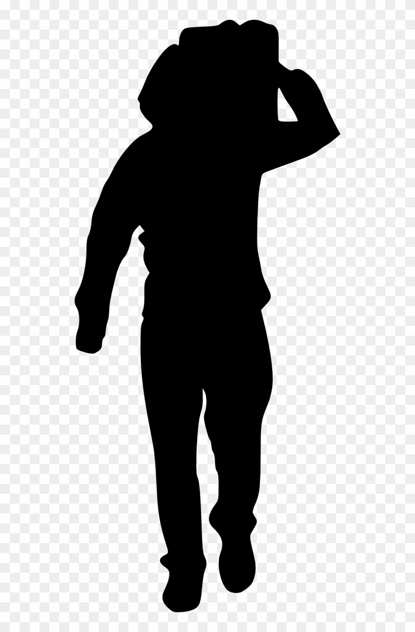 10 People With Luggage Silhouette - Silhouette #73948