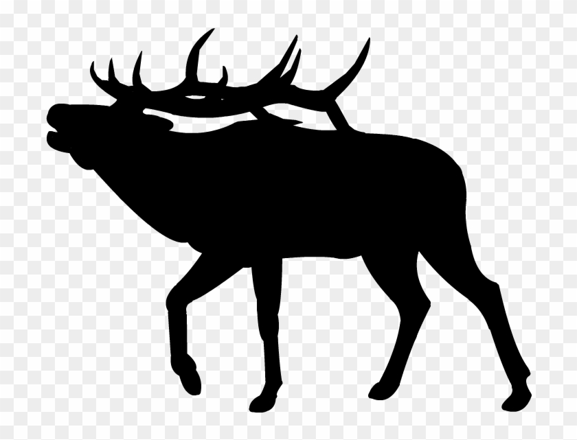 More Like Bull Elk Silhouette By Grandechartreuse - Elk Clip Art #73961