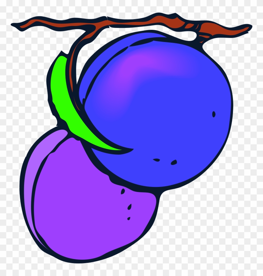 Şeftali - Plums Clip Art #73994