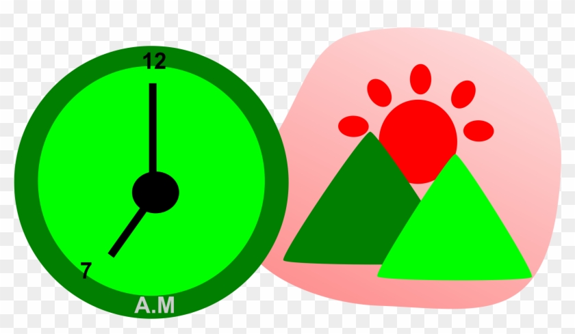 Free The Sun In The Morning - Clip Art #74053